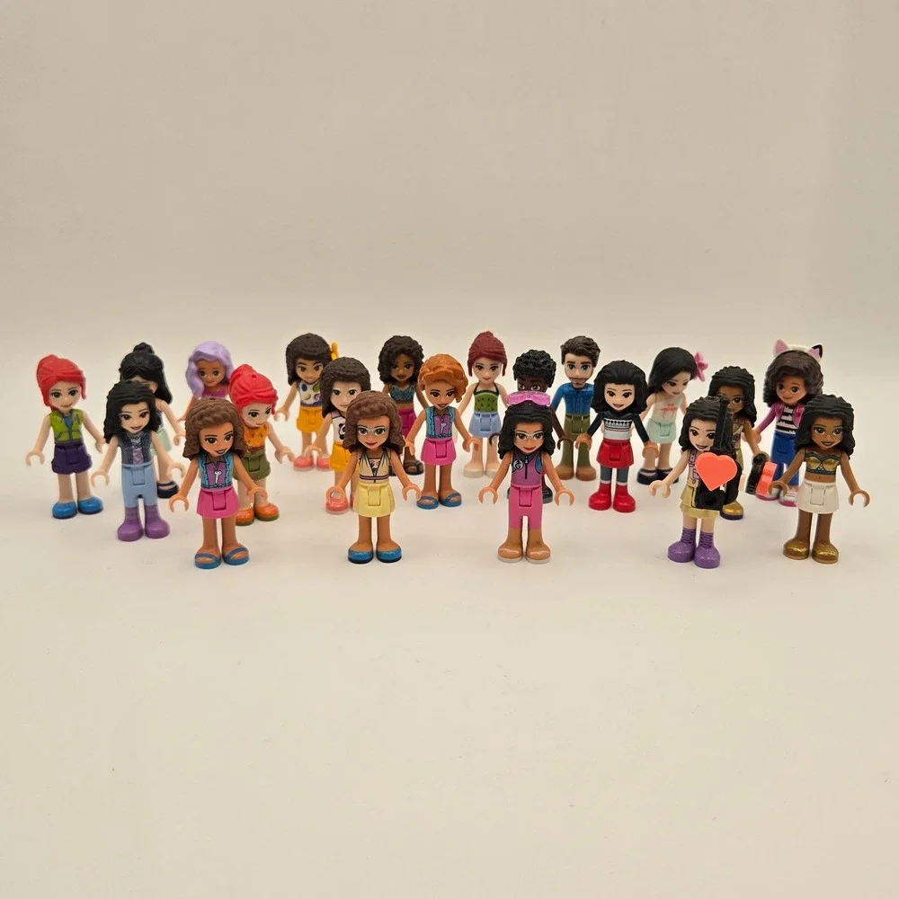 LEGO Friends 22 Mini-doll Figures Lot Heartlake City Aesthetic - Picture 3 of 13